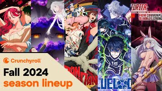 New Anime Coming to Crunchyroll in the Fall 2024 Anime Season [upl. by York]