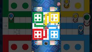 Ludo king game with 2 players  Ludo king game play ludo shortvideoviralshorts ytshortsytviral [upl. by Daveen]