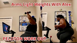 Peloton Arms amp Light Weights With Alex [upl. by Antipus]