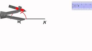 Constructing a 30 degrees angleby Will EduTech [upl. by Alul288]