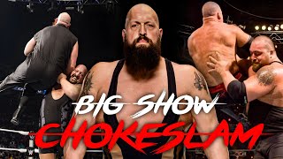 Big Show Chokeslam Compilation OF WWE [upl. by Koressa211]