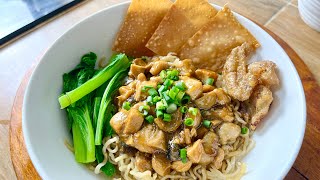 Resep Mie Ayam Jamur Enak Asin Manis Gurih Jadi Satu [upl. by Schluter]