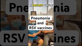 Pneumonia amp RSV Vaccines in Ontario Canada  Dr Curnew MD [upl. by Alleda584]