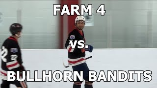 Clay Plume Memorial Hockey Tournament  GAME 1 Farm 4 vs Bullhorn Bandits March 22 2024 FULL GAME [upl. by Yadsendew969]