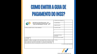 COMO GERAR GUIA DE PAGAMENTO  CONTRIBUIÇÃO  DE INSS  2024 [upl. by Ailemor968]