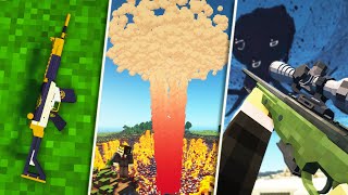 10 Awesome Minecraft Gun Mods of All Time 1201 amp Other Versions You Didn’t Know About [upl. by Hoppe]