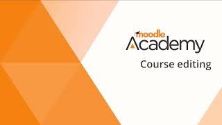 Course editing in Moodle 45 [upl. by Lamarre]