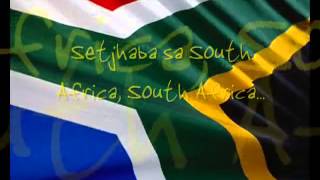 África do Sul Hino Nacional Nkosi Sikelel iAfrika [upl. by Eigram]