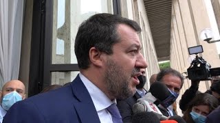 Covid Salvini «Lavoriamo per evitare chiusure per chiunque» [upl. by Humble]