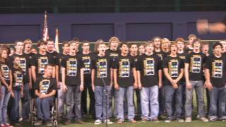 Plant Chorus sings the Star Spangled Banner at the Rays Game May 14 2010 [upl. by Pavyer]