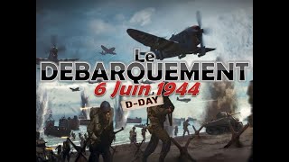 Le débarquement en Normandie du 6 juin 1944 [upl. by Ylas746]