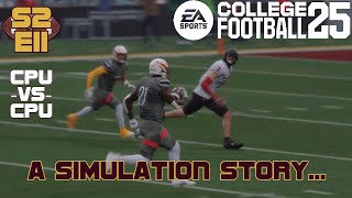 College Football 25 A Simulation Story Ran Into a Tough One S2E11 [upl. by Alper]