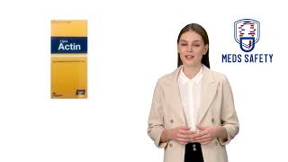 Cipla Actin Pills Benefits Dosage Side Effects Weight Gain [upl. by Cud]