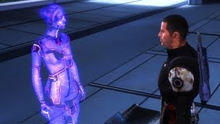 Avina Citadels Virtual Intelligence VI Mass Effect 1  Shepard on Excursion [upl. by Barcot]