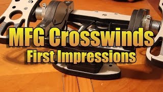 MFG CROSSWIND PEDALS  FIRST IMPRESSIONS [upl. by Assirok]