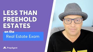 Less than Freehold Estate  Real Estate Exam Concept [upl. by Notsreik]