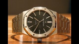 Review Audemars Piguet Royal Oak 41mm [upl. by Elleimac]