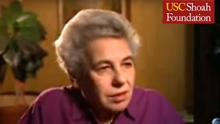 Warsaw Ghetto Uprising Testimony Clips  USC Shoah Foundation [upl. by Ijan285]