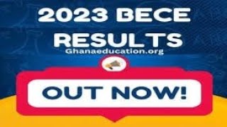 BECE 2023 RESULTS RELEASE DATE CONFIRM [upl. by Launam]