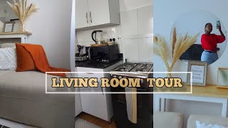 BEDSITTER HOUSE TOUR  Minimalistic amp Aesthetic Kenyan living room Tour  Kenya apartment tour [upl. by Ateuqram]