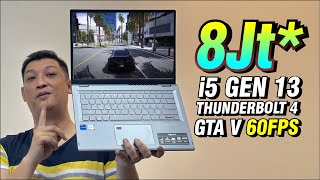 506 LAPTOP MURAH banyak fitur bisa GAMING 60FPS FHD  Acer aspire slim 5 a514 [upl. by Douty]