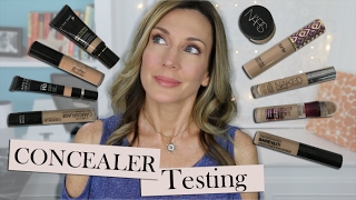 Testing Undereye Concealers for Mature Skin [upl. by Accebar]