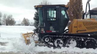 Cameleon® Tracked Sidewalk Snow Plow  RPM Tech [upl. by Imim]