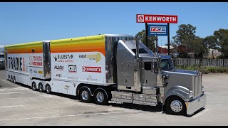 2024 Adelaide 500 V8 Supercar Transporter Parade [upl. by Monsour]