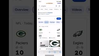 What I predict for Todays NFL game Eagles vs Packers [upl. by Madison99]