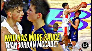 Jordan McCabe CRAZY 42 POINT GAME The SAUCIEST HANDLES IN HIGH SCHOOL vs White Boy w Hops [upl. by Idleman]