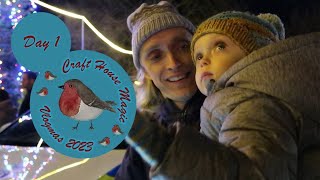 Vlogmas day 1 2023 Light Switch on and Jensens first Advent [upl. by Nylegna365]