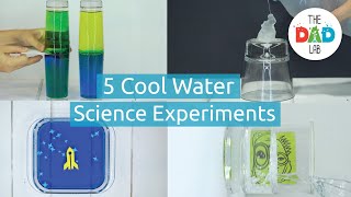 5 Cool Water Science Experiments to Try at Home [upl. by Goodrow793]