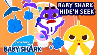 🎸NEW The Rock Star Shark Family is Missing  Baby Shark Hide and Seek  Baby Shark Official [upl. by Nawk247]