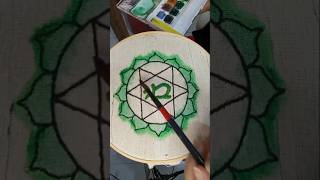 Anahata chakra embroidery anahata chakracorazon hechoamano bordado music [upl. by Carline]