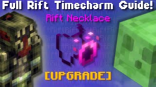 Rift Timecharms Guide Max Your Rift Necklace Hypixel Skyblock [upl. by Krischer985]