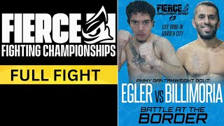 FULL FIGHT AIDEN EGLER VS ZAHAN BILLIMORIA [upl. by Seys452]