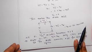 clamping circuit  negative clamping [upl. by Bernarr]