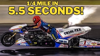 Worlds FASTEST Motorcycle Crushes Record 😮 [upl. by Yeltsew451]