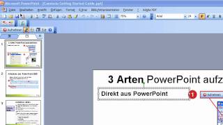 Powerpoint 2003  Stets ein korrektes Schriftbild [upl. by Aihseyt873]