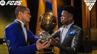 EA FC25  France Football Ballon dOr 2024 Ceremony  UHD 4K60 [upl. by Carmencita]