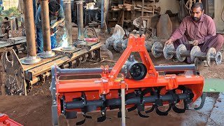 How Rotavator are Manufacturerd in Factory from Scratch  How Rotary Tiller are made in a Factory [upl. by Eibot]