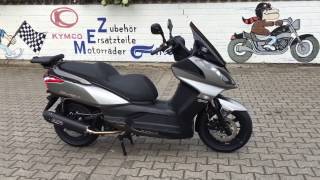 Kymco Downtown 300i ABS  Walkaround Helmet Storage GPR Exhaust Short Windshield [upl. by Arleen]