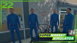 🟢 Plantilla completa de reponedores 🟢 SUPERMARKET SIMULATOR 22  Gameplay Español [upl. by Eno529]