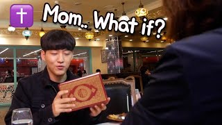 What if I give Quran to my Christian mom ⛪️ [upl. by Leelahk]