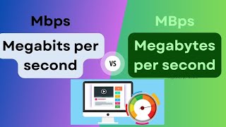 05 What is Mbps vs MBps  Internet speeds explained  Megabit  Megabyte [upl. by Herminia920]