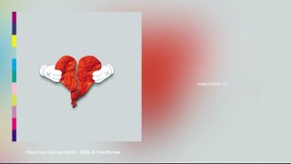 Heartless — Kanye West  Lyrics and Visual Video [upl. by Hulen679]