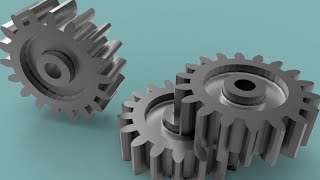 Creating 3D gear in AutoCAD [upl. by Petrick693]