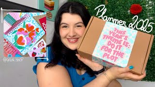 PLANNER 2025🌺✨  unboxing do meu Planner da qolor [upl. by Tija]