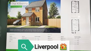 UK Properties New House Tour Liverpool Gleeson 3 bedroom detached The Kilkenny [upl. by Elehcar883]