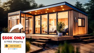 8 Affordable Tiny Modular Homes Under 50K [upl. by Lynch120]